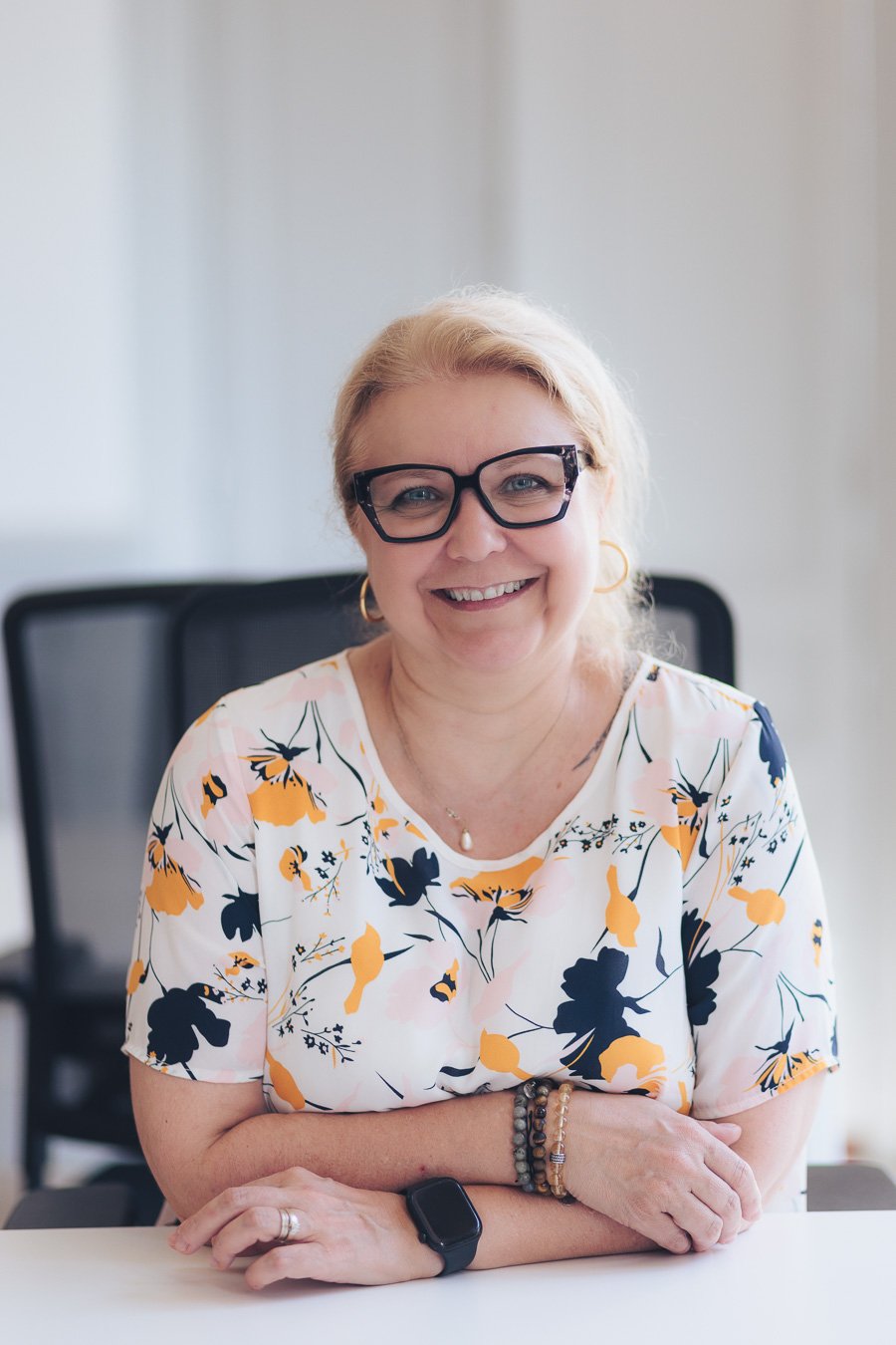 Françoise Kalb, collaboratrice administrative et digitale